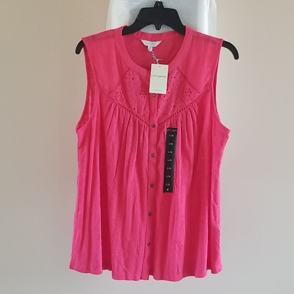 Lucky Brand sleeveless top